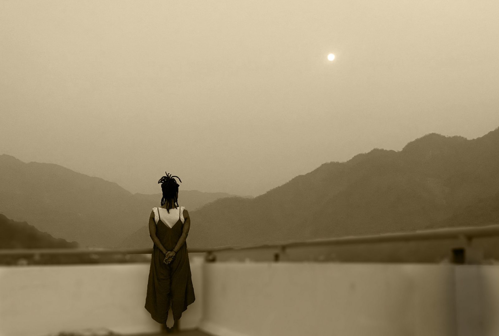 Moon gazing